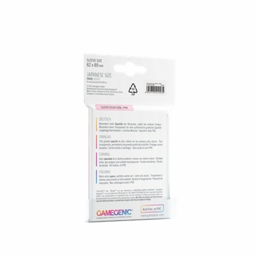 Gamegenic Sleeves (Small Cards) | Sleeves Small (62X89) - White