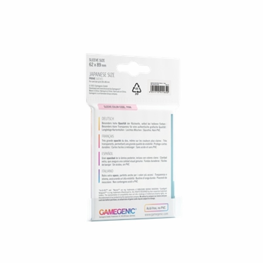 Gamegenic Sleeves (Small Cards) | Sleeves Small (62X89) - Clear