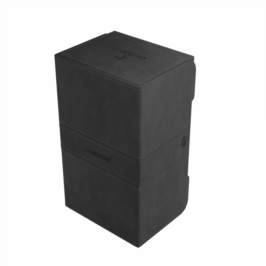 Gamegenic Opbergboxen | Deckbox Stronghold 200+ - Black