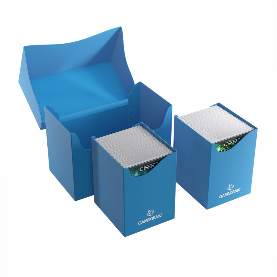 Gamegenic Deckboxen | Deckbox: Double Deck Holder 200+ Xl Blue