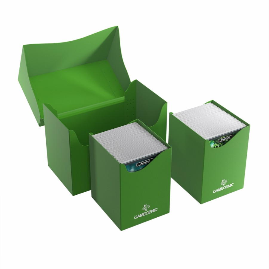 Gamegenic Deckboxen | Deckbox: Double Deck Holder 200+ Xl Green