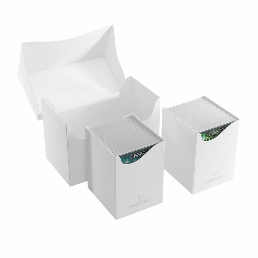 Gamegenic Deckboxen | Deckbox: Double Deck Holder 200+ Xl White