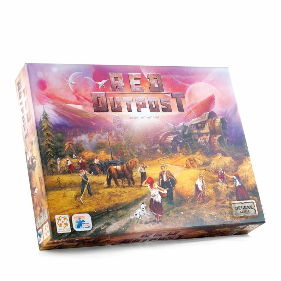 Happy Meeple Samenwerking Bordspel | Red Outpost - Bordspel