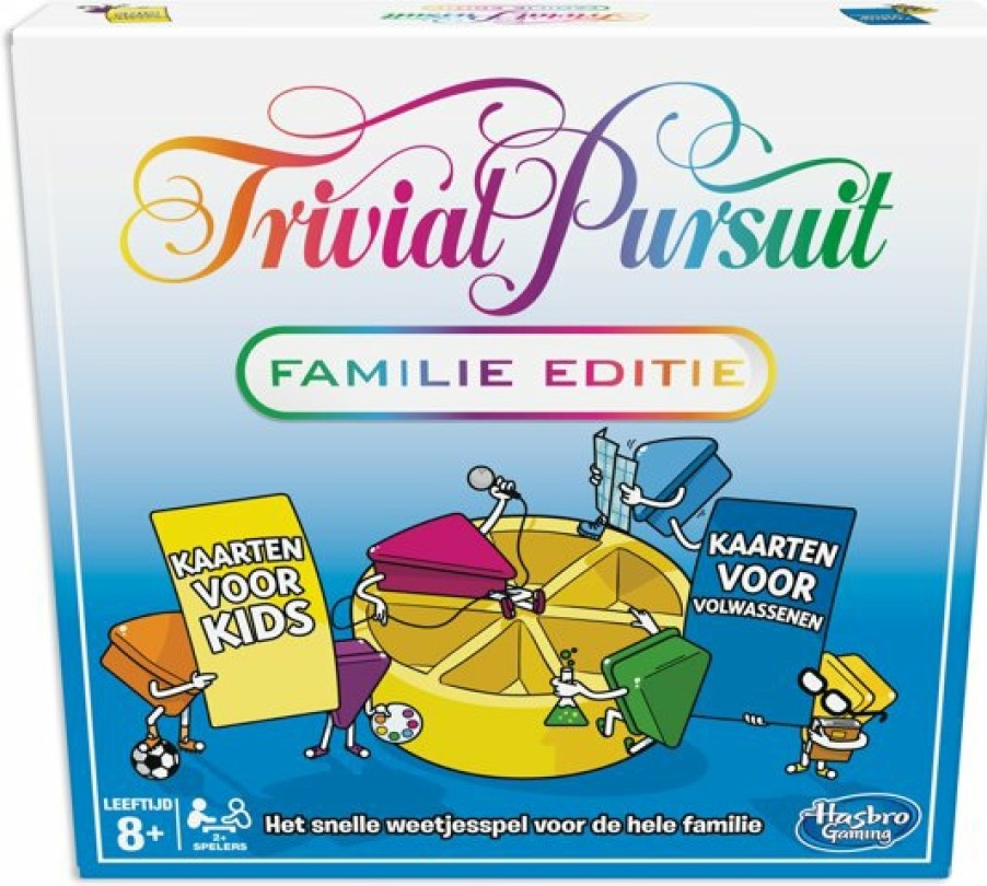 Hasbro Partyspellen | Trivial Pursuit Familie Editie - Bordspel