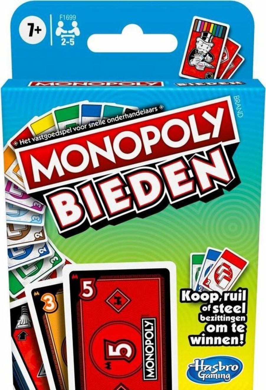 Hasbro Kaartspellen | Monopoly Bieden - Kaartspel