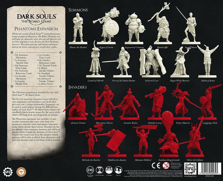 Steamforged Games Dark Souls Bordspel | Dark Souls The Board Game: Phantoms Expansion