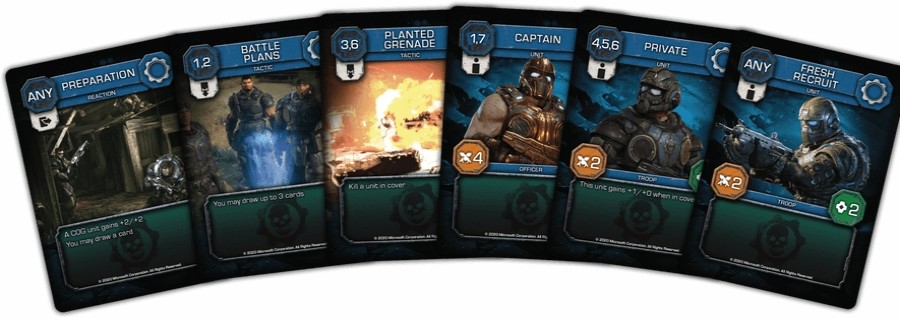 Steamforged Games Strategische Spellen | Gears Of War - The Card Game