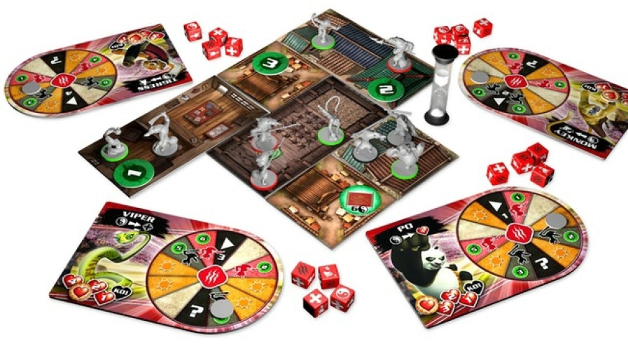 Modiphius Entertainment Samenwerking Bordspel | Kung Fu Panda: The Board Game