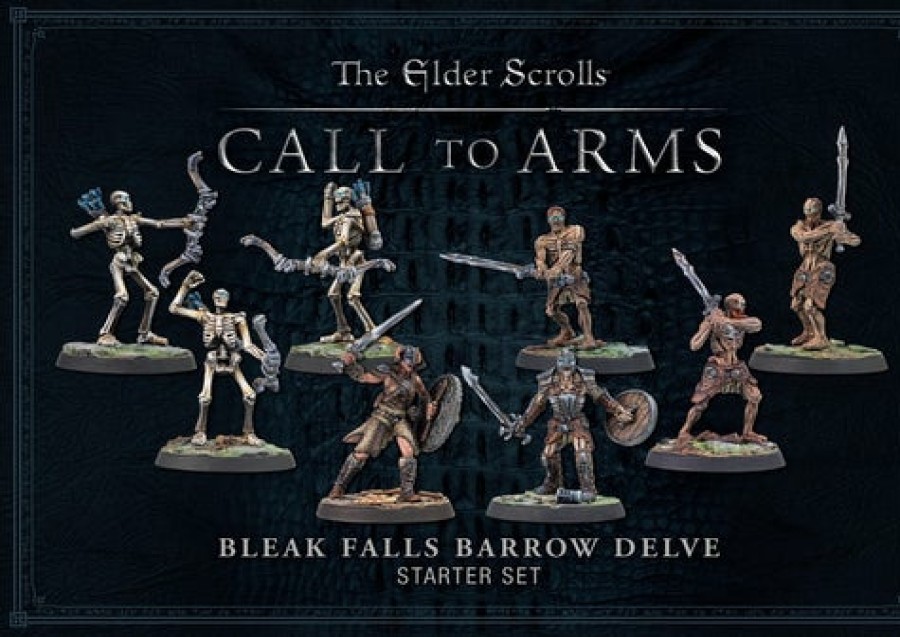 Modiphius Entertainment Miniaturen | The Elder Scrolls: Call To Arms - The Bleak Falls Barrow Delve Starter Set