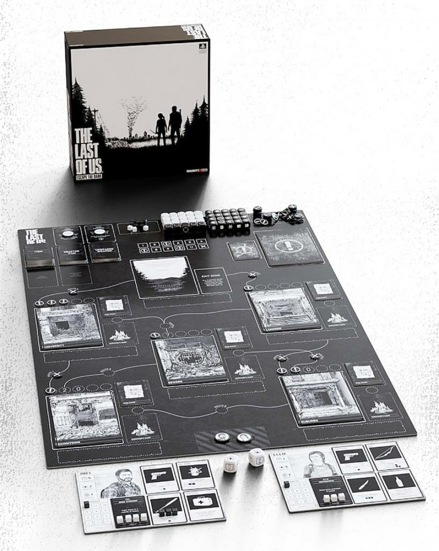 Themeborne Samenwerking Bordspel | The Last Of Us Escape The Dark