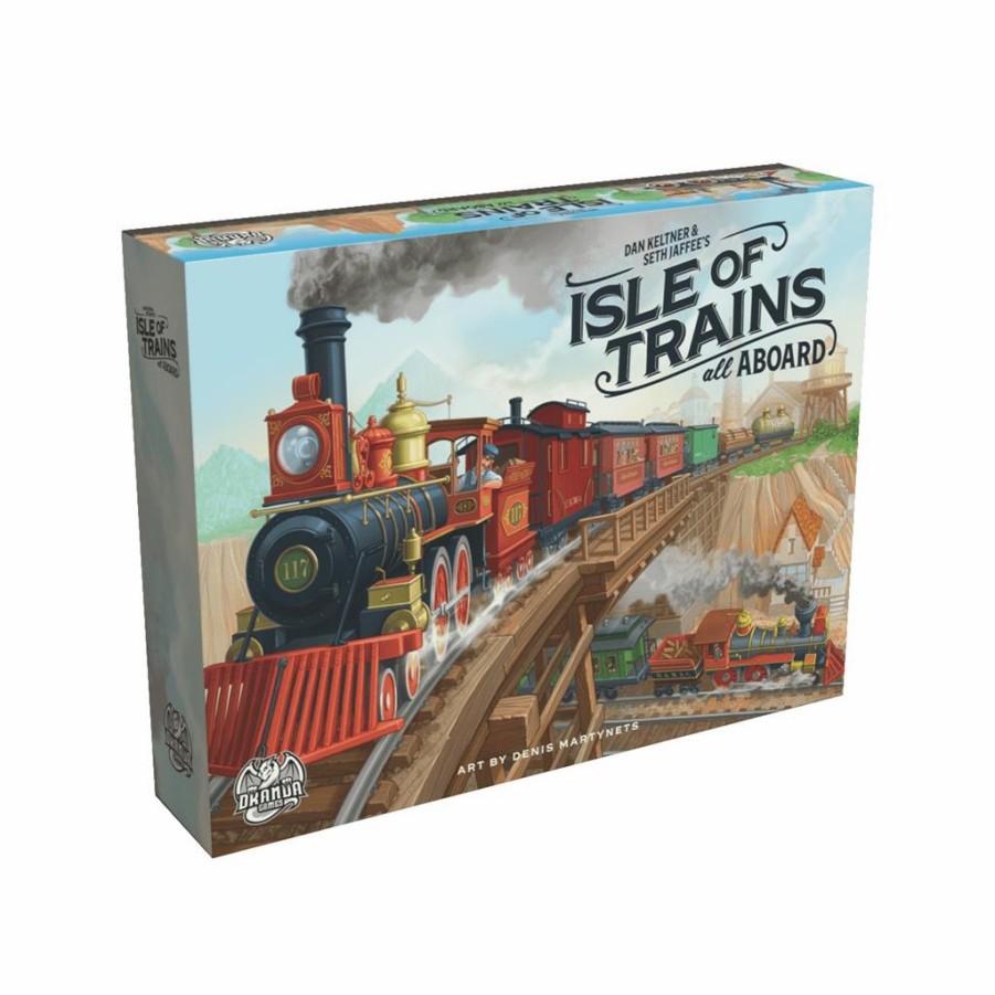 Dranda Games Kaartspellen | Isle Of Trains - All Aboard