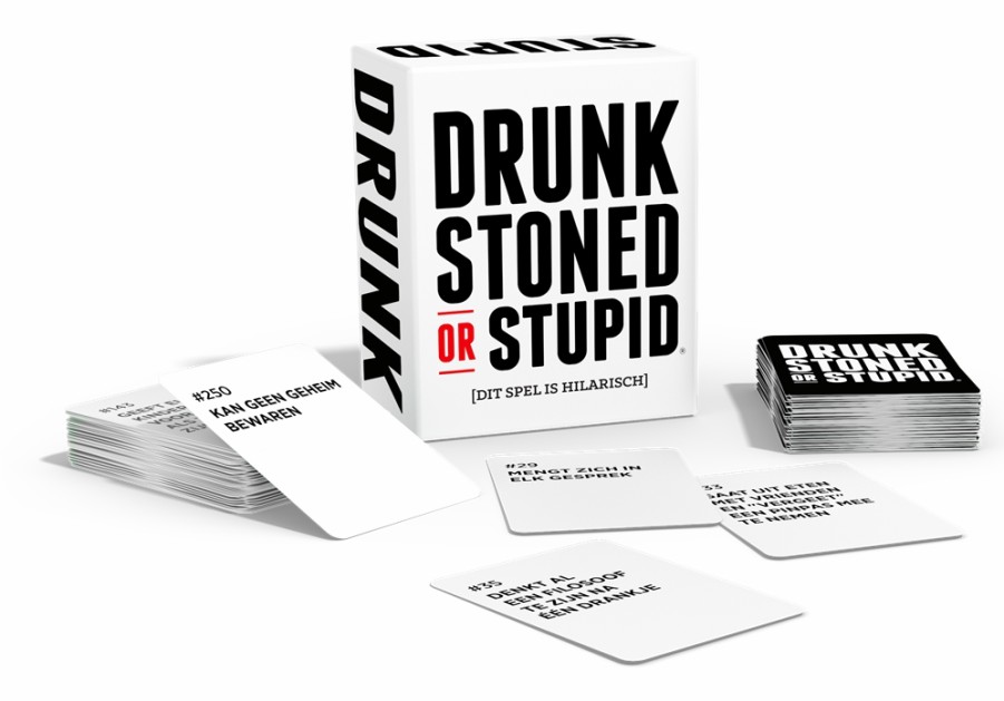 Cojones Prod SPRL Partyspellen | Drunk, Stoned Or Stupid Nl