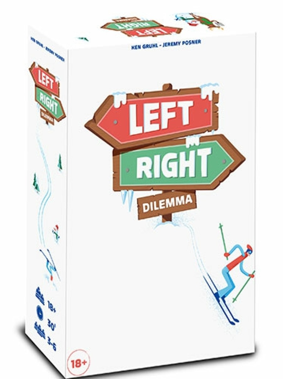 Cojones Prod SPRL Kaartspellen | Left Right Dilemma