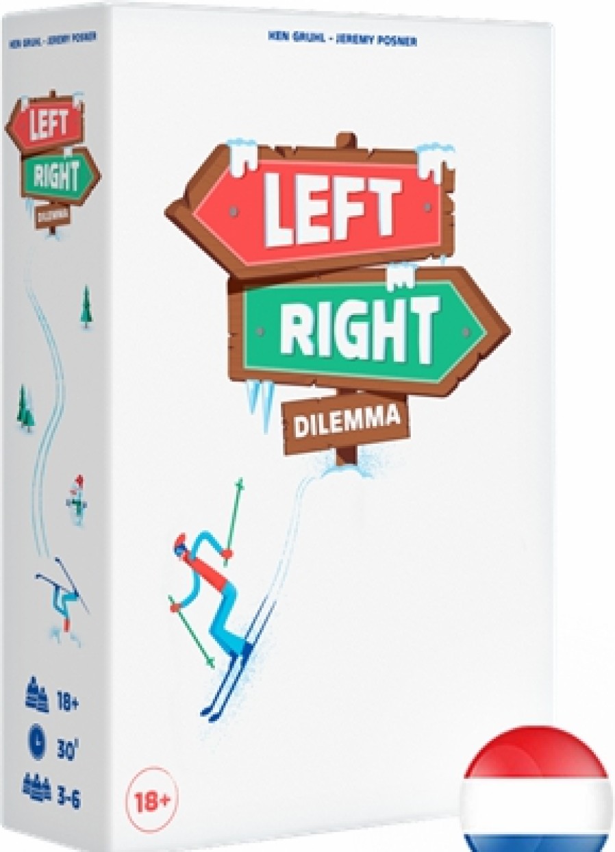 Cojones Prod SPRL Kaartspellen | Left Right Dilemma - Nl