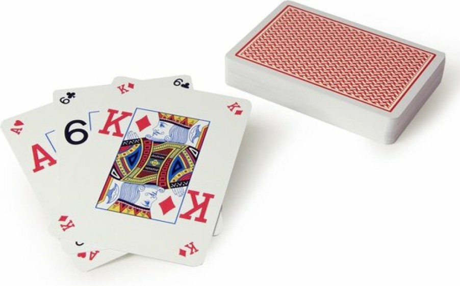 Copag Roulette / Poker | Copag - Texas Hold'Em Silver - 4 Peek Index - Tbx Red