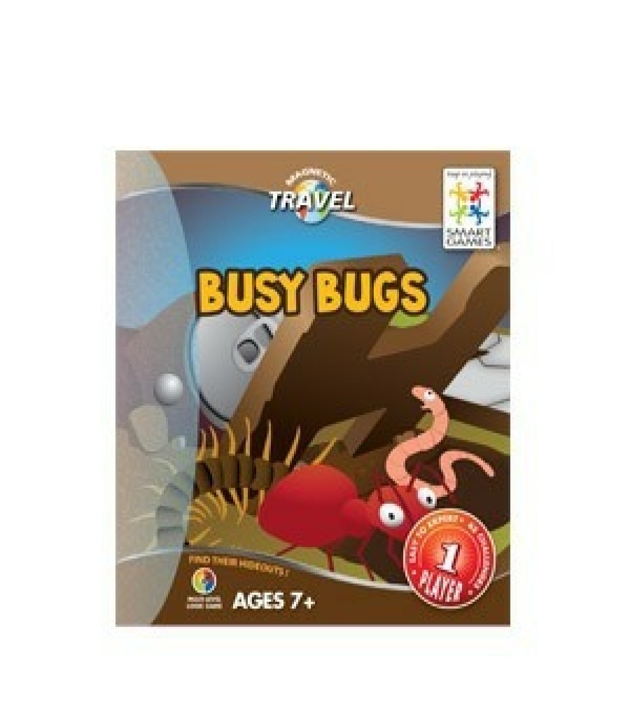 Smart Games Smart Games | Magnetic Travel Tangoes - Busy Bugs