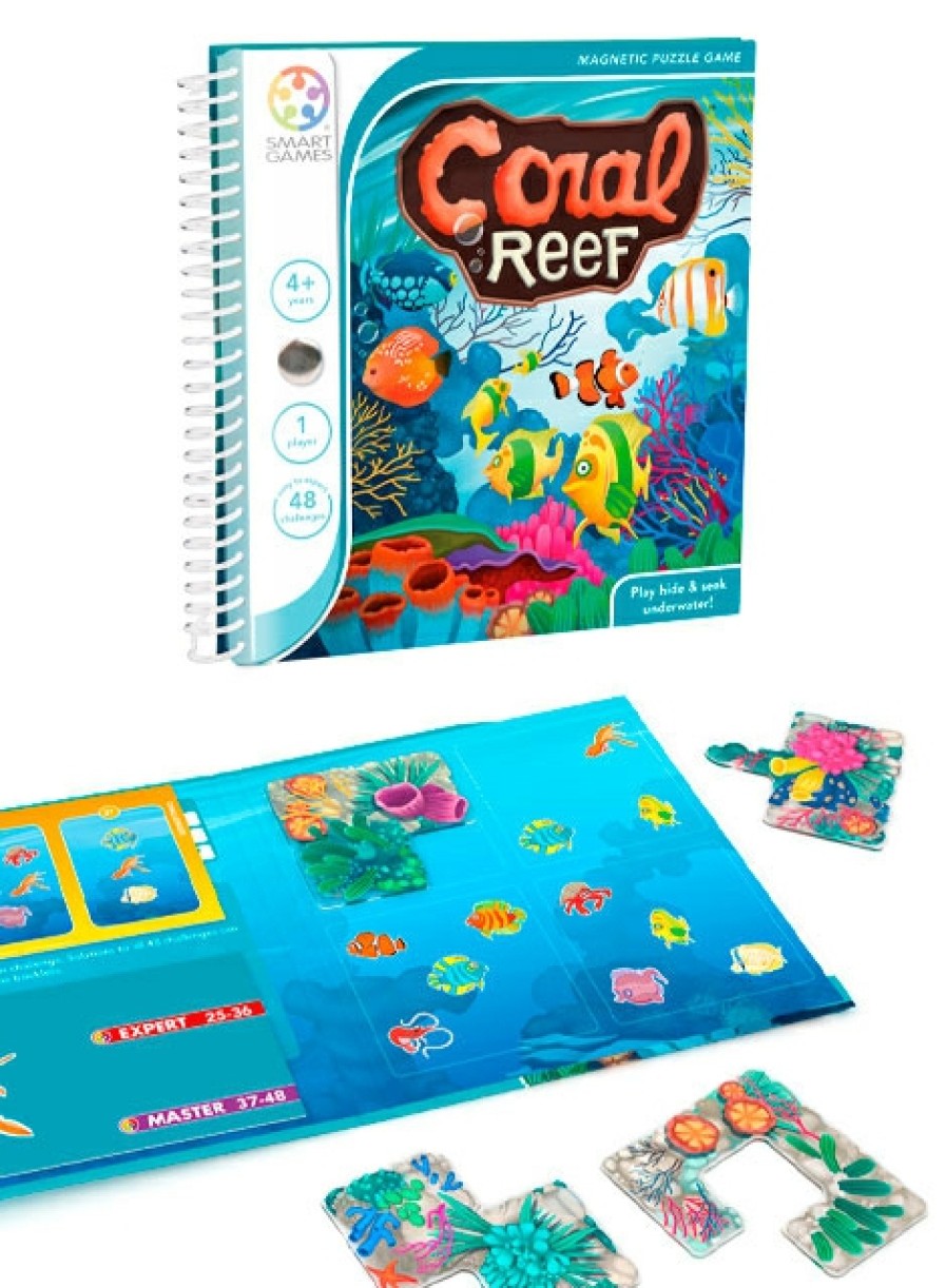 Smart Games Smart Games | Magnetic Travel Games - Coral Reef