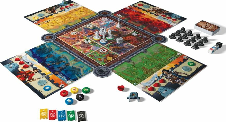 Repos Games Samenwerking Bordspel | Last Bastion - Bordspel