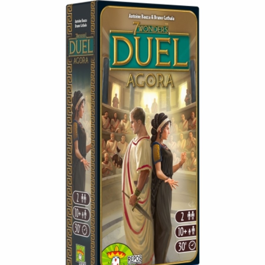 Repos Games 2 Persoonsspellen | 7 Wonders Duel Agora Eng