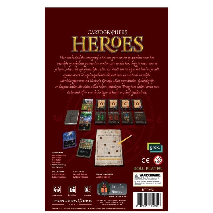 Intrafin Kaartspellen | Cartographers Heroes Nl