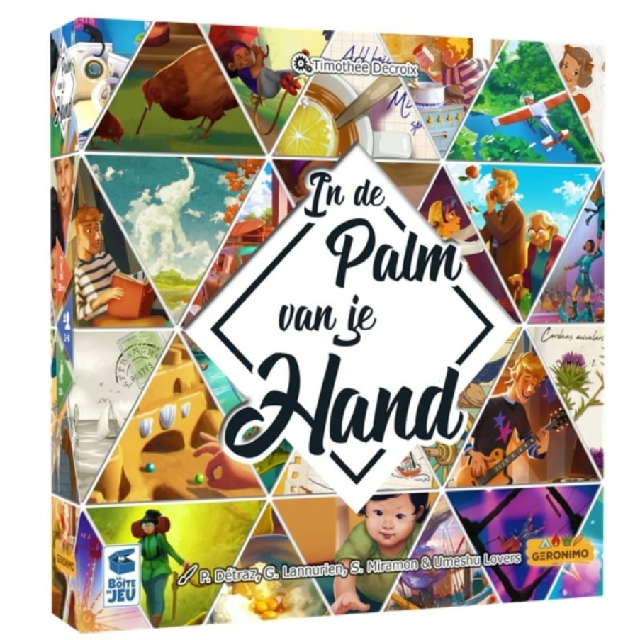 Geronimo Games Partyspellen | In De Palm Van Je Hand - Bordspel