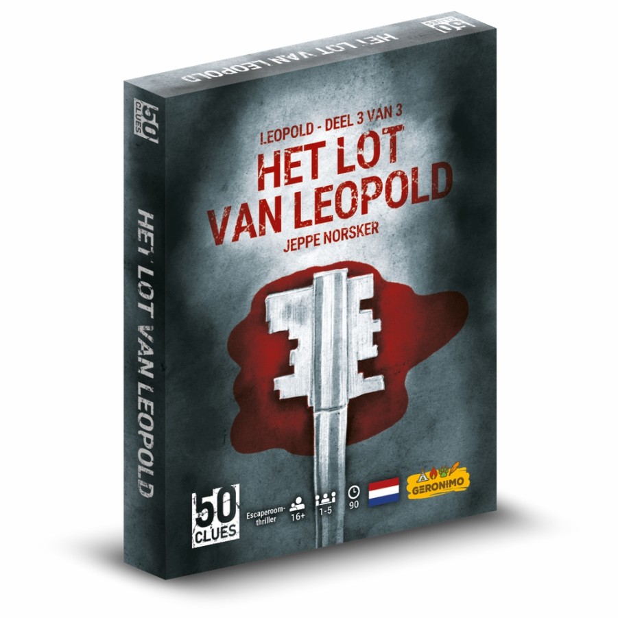 Geronimo Games Samenwerking Bordspel | 50 Clues - Het Lot Van Leopold