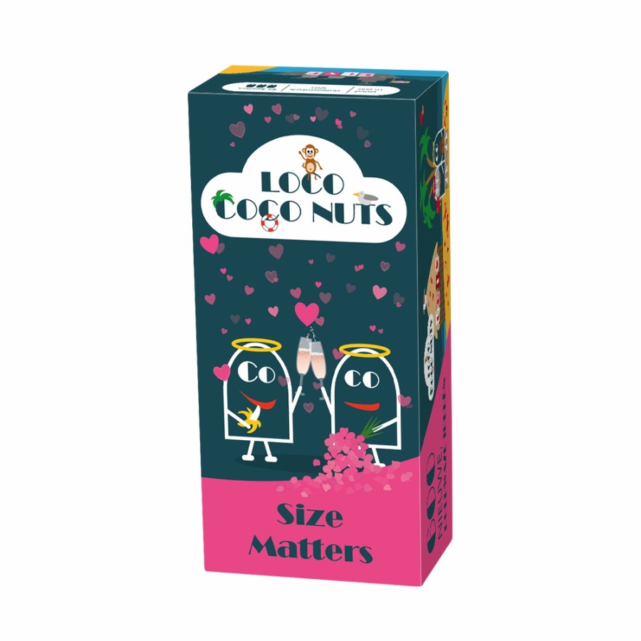 Hibou Tatillus Partyspellen | Loco Coco Nuts - Size Matters