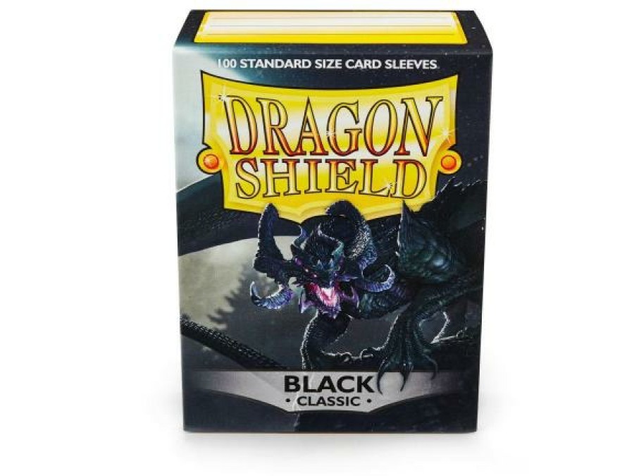 Dragon Shield Sleeves (Standard Size) | Dragon Shield - Standard: Black (100)