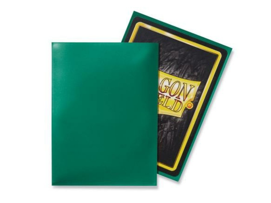 Dragon Shield Sleeves (Standard Size) | Dragon Shield - Standard: Green (100)