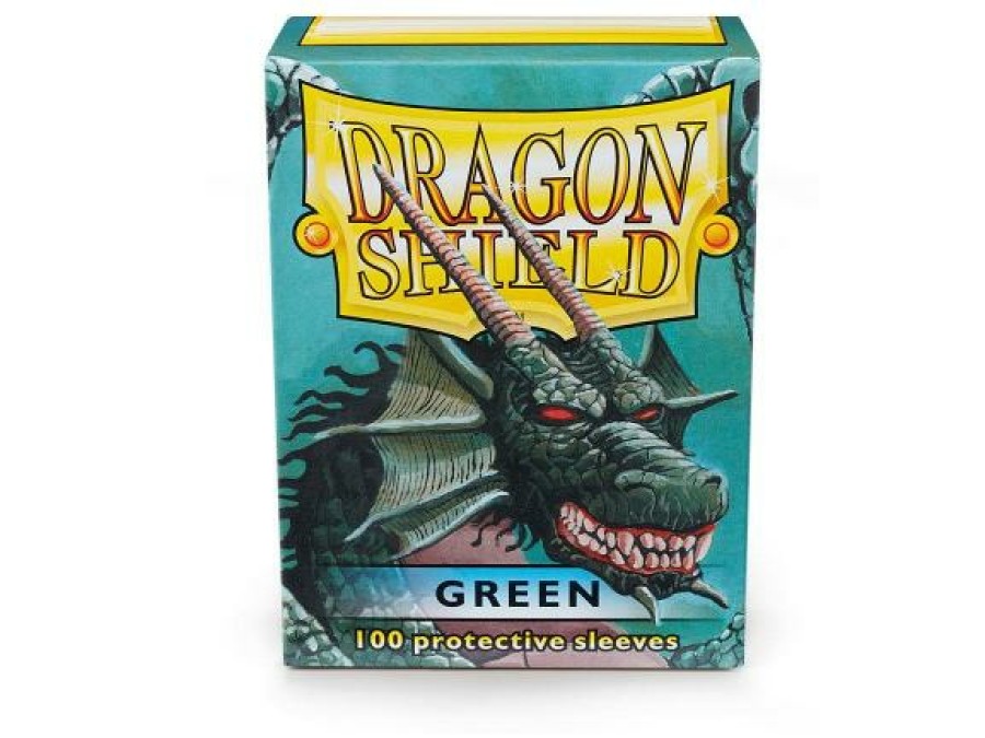 Dragon Shield Sleeves (Standard Size) | Dragon Shield - Standard: Green (100)