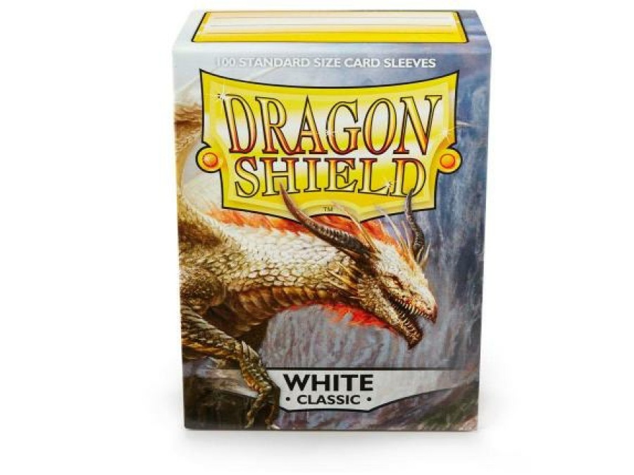 Dragon Shield Sleeves (Standard Size) | Dragon Shield - Standard: White (100)