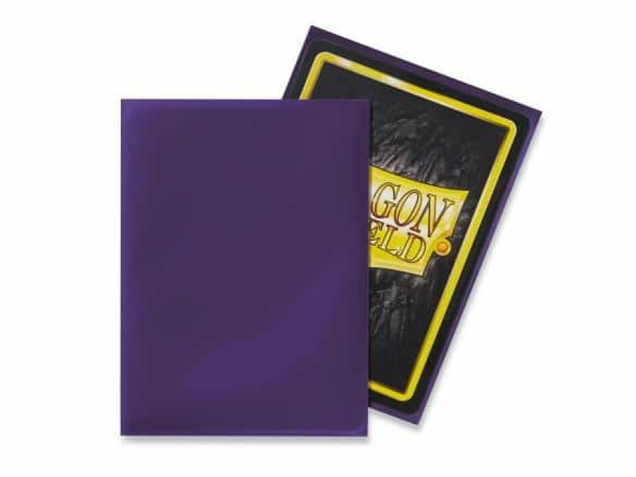 Dragon Shield Sleeves (Standard Size) | Dragon Shield - Standard: Purple (100)