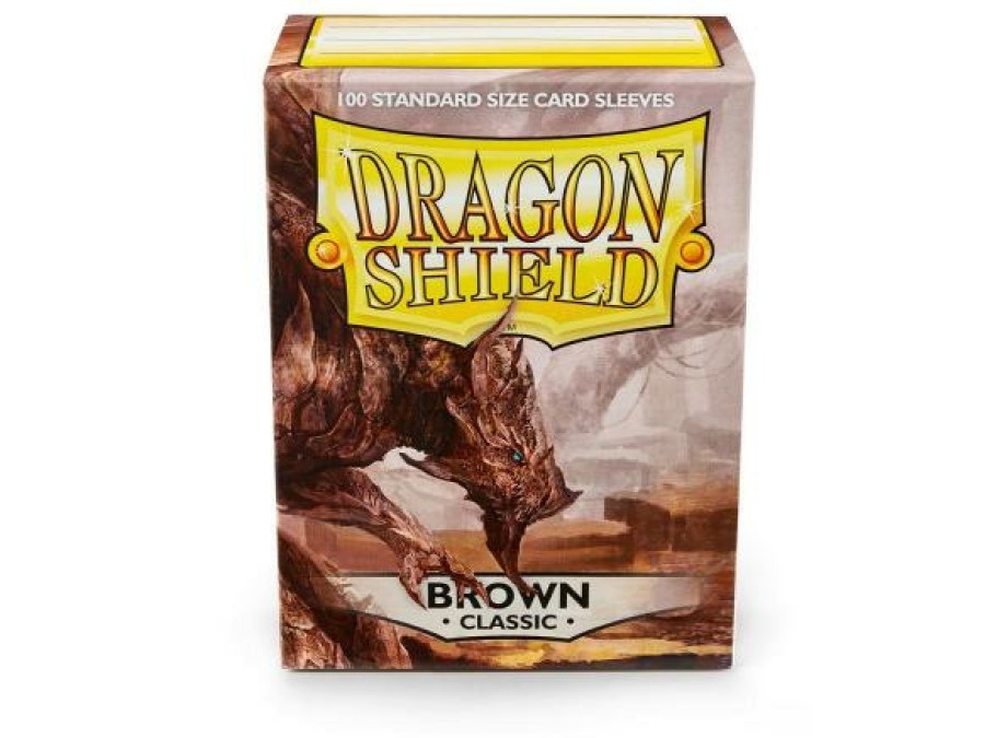 Dragon Shield Sleeves (Standard Size) | Dragon Shield - Standard: Brown (100)