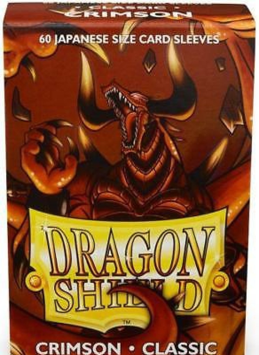 Arcane Tinmen Sleeves (Small Cards) | Dragon Shield - Small: Crimson (60)