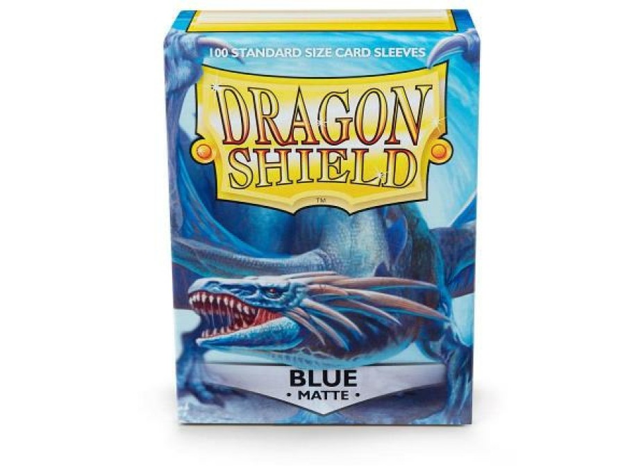 Arcane Tinmen Sleeves (Standard Size) | Dragon Shield - Standard: Blue Matte (100)