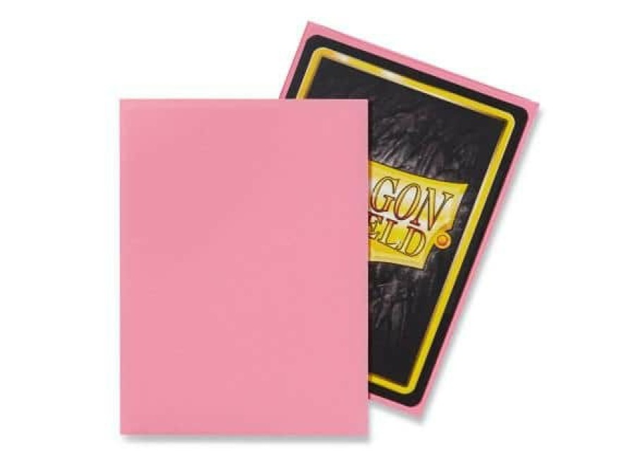 Arcane Tinmen Sleeves (Standard Size) | Dragon Shield - Standard: Pink Matte (100)