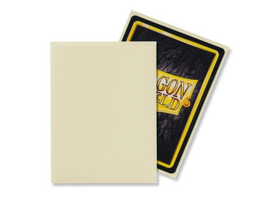 Dragon Shield Sleeves (Standard Size) | Dragon Shield - Standard: Ivory Matte (100)