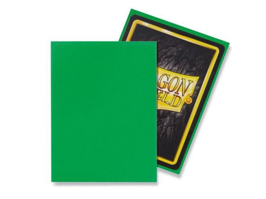 Dragon Shield Sleeves (Standard Size) | Dragon Shield - Standard: Apple Green Matte (100)