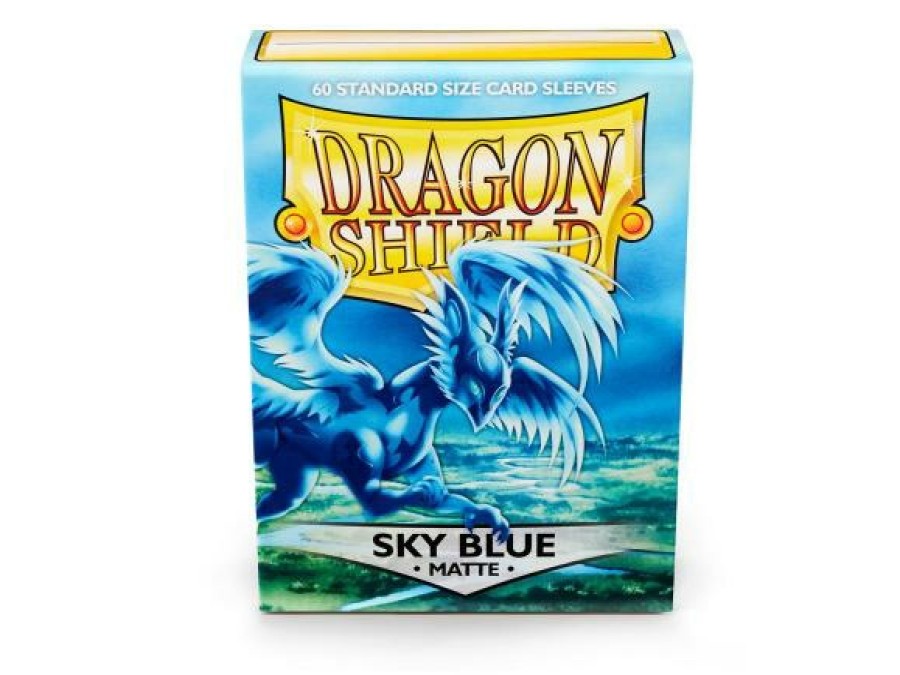 Dragon Shield Sleeves (Standard Size) | Dragon Shield - Standard: Sky Blue Matte (100)