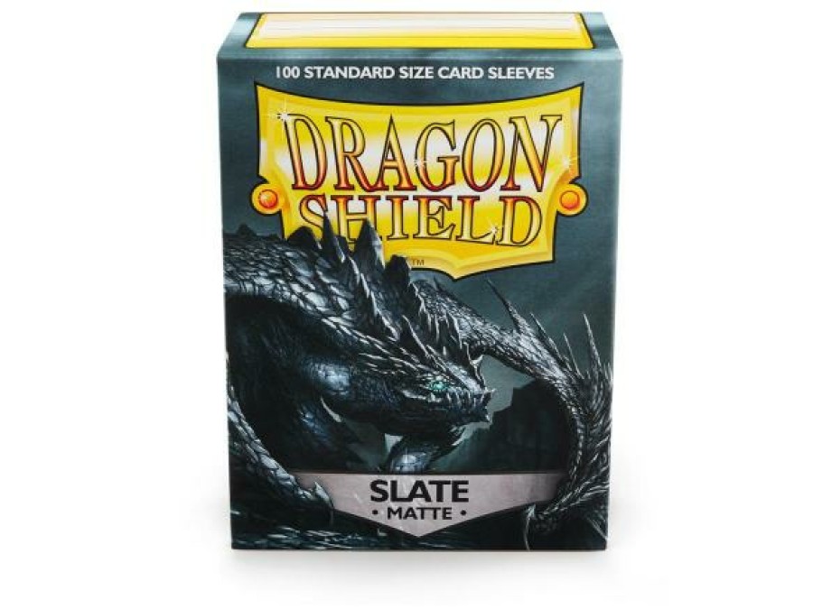 Arcane Tinmen Sleeves (Standard Size) | Dragon Shield - Standard: Slate Matte (100)