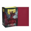 Dragon Shield Sleeves (Standard Size) | Dragon Shield - Standard: Blood Red Matte (100)