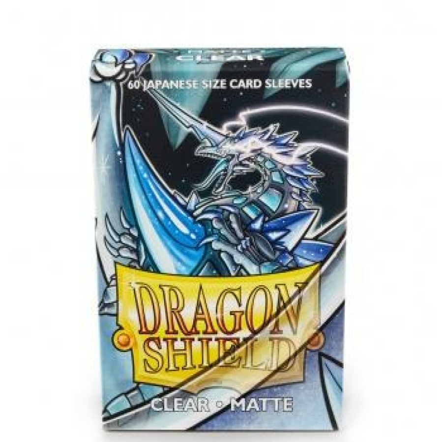 Arcane Tinmen Sleeves (Small Cards) | Dragon Shield - Small: Clear Matte (60)