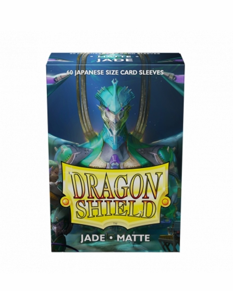 Arcane Tinmen Sleeves (Small Cards) | Dragon Shield - Small: Jade Matte (60)