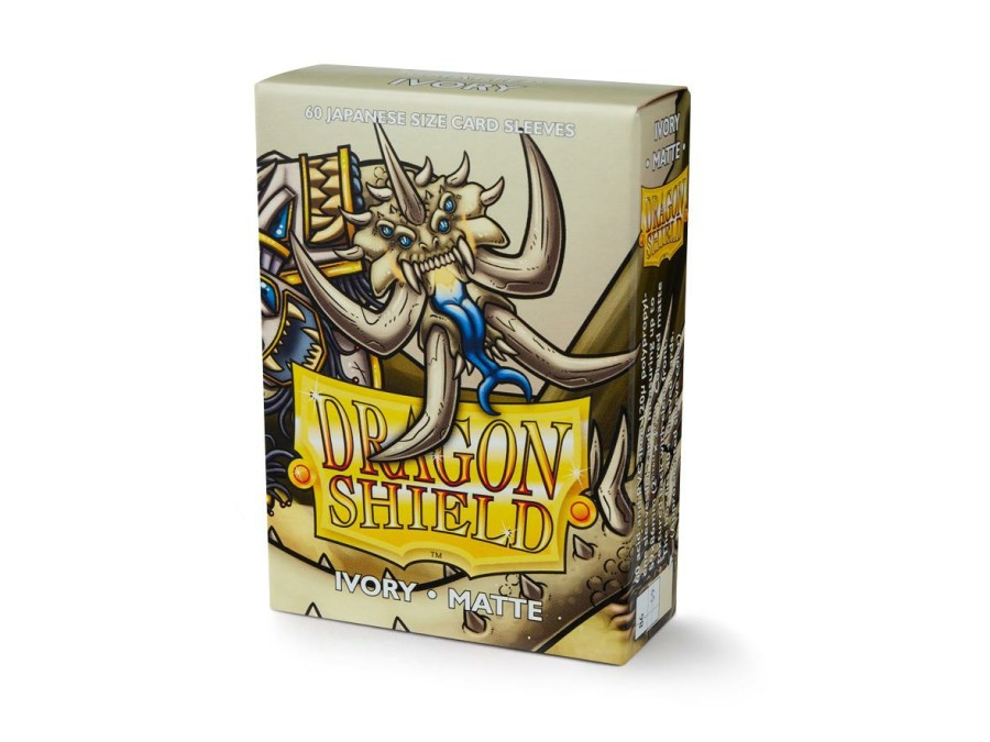 Arcane Tinmen Sleeves (Small Cards) | Dragon Shield - Small: Ivory Matte (60)