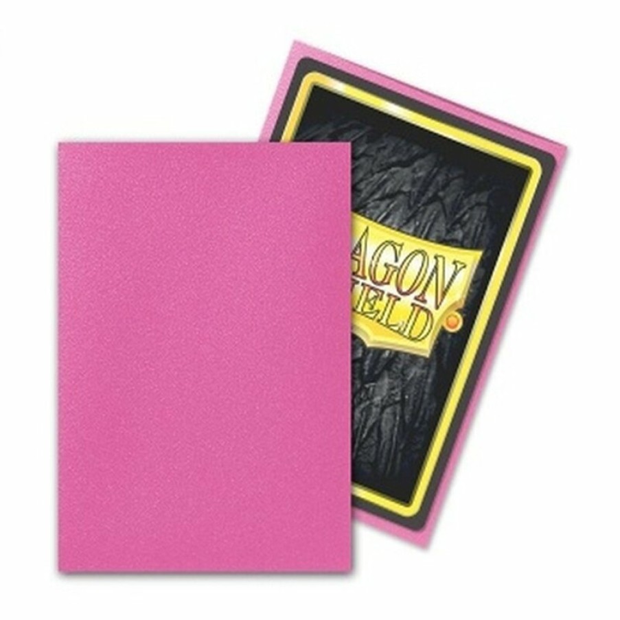 Arcane Tinmen Sleeves (Small Cards) | Dragon Shield - Small: Pink Diamond Matte (60)