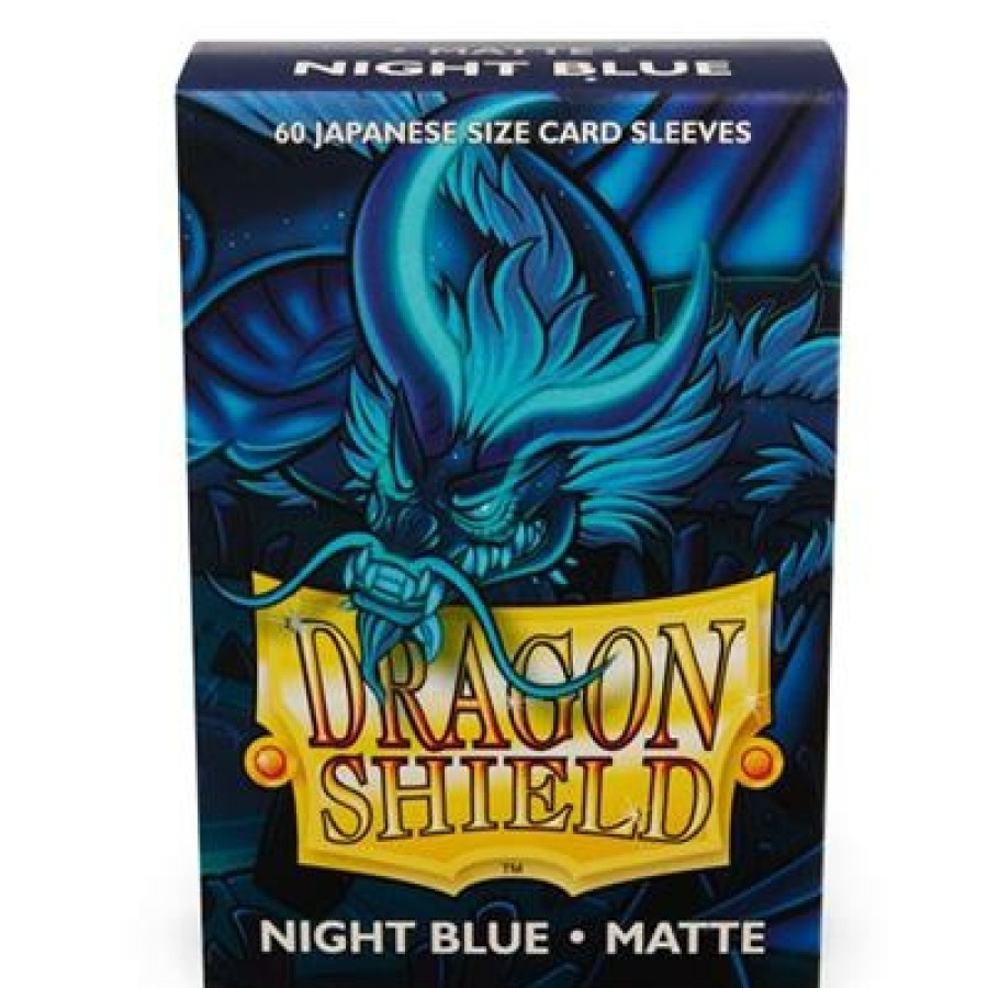 Dragon Shield Sleeves (Small Cards) | Dragon Shield - Small: Night Blue Matte (60)