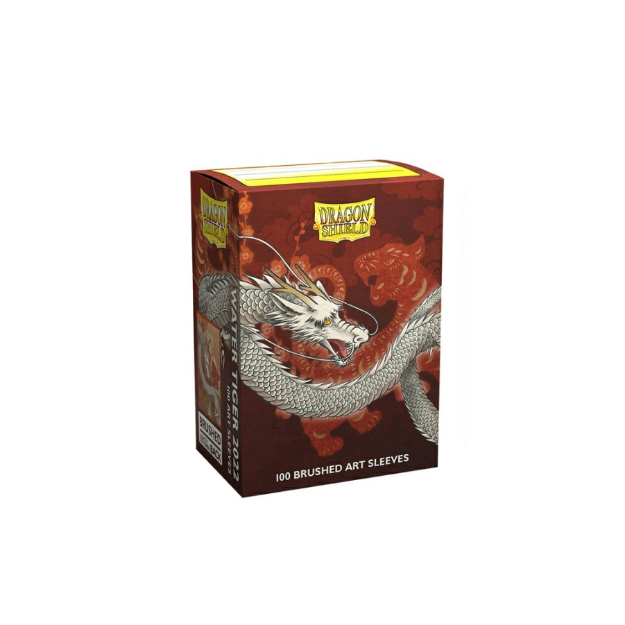 Dragon Shield Sleeves (Standard Size) | Sleeves: Dragon Shield Brushed Art Water Tiger (100)