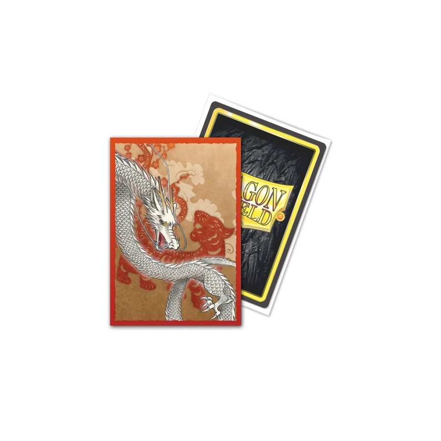 Dragon Shield Sleeves (Standard Size) | Sleeves: Dragon Shield Brushed Art Water Tiger (100)