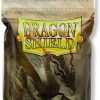 Dragon Shield Sleeves (Standard Size) | Dragon Shield Fit - Clear/Smoke (100Ct)