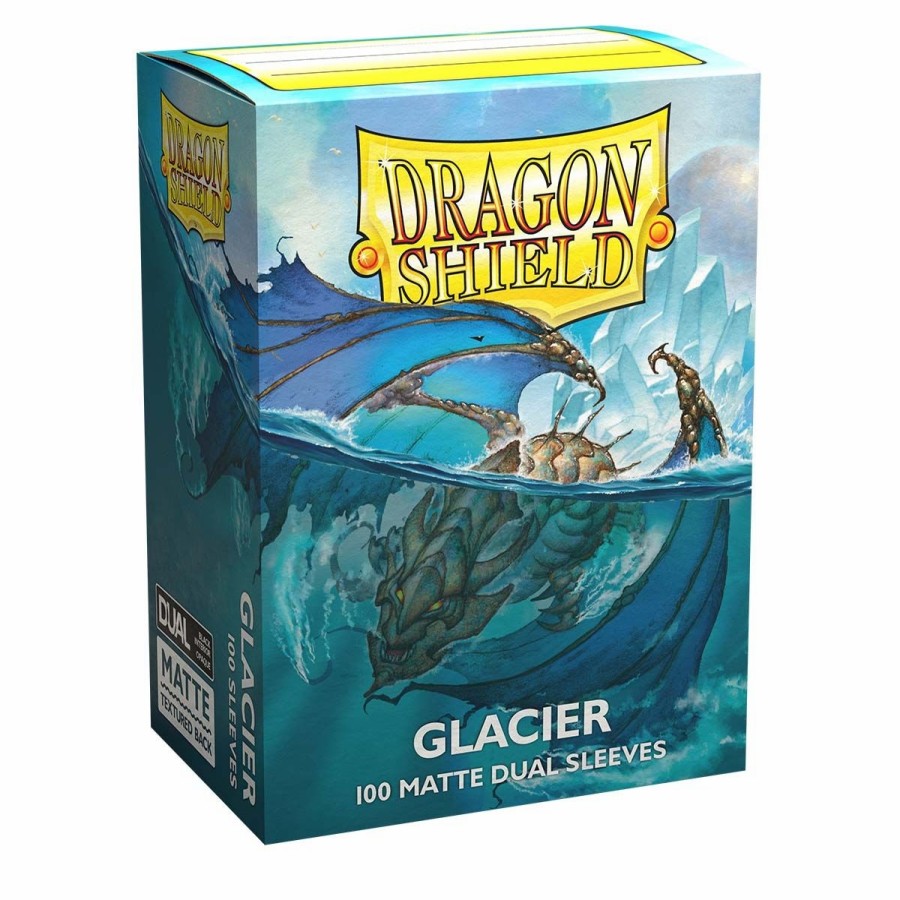 Arcane Tinmen Sleeves (Standard Size) | Dragon Shield Sleeves - Glacier Dual Matte (100 Stuks)